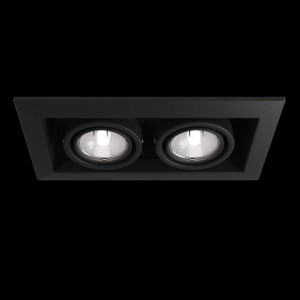 Spot incastrat Maytoni Metal Modern Negru- 02-B