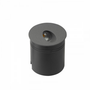 Spot incastrat modern pentru scara grafit rotund Mantra Aspen