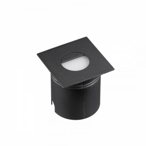 Spot incastrat modern pentru scara negru patrat Mantra Aspen