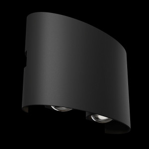 Aplica perete exterior Maytoni Strato Negru 2- L4B3K