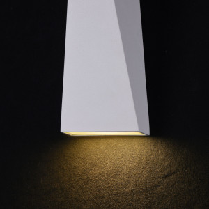 Aplica perete exterior Maytoni Times Square Gri- L6W