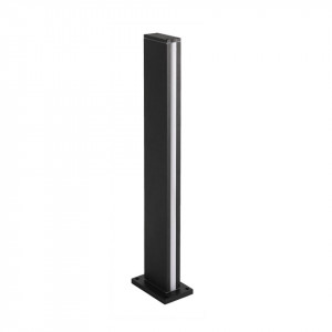 Lampa exterior moderna neagra pentru podea Italux Grado 3k