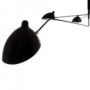 Plafoniera neagra, Plafoniera metal, Plafoniera moderna neagra, Plafoniera moderna dormitor, Plafoniera moderta bucatarie, Plafoniera living, Plafoniera moderna, Plafoniera dormitor, Plafoniera dormitor metal, Plafoniera moderna minimalista, Plafoniera mi