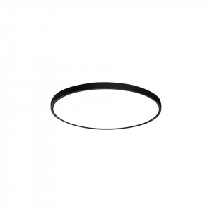 Plafoniera moderna neagra rotunda Italux Alata d23
