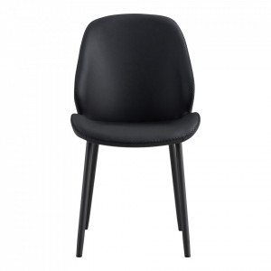 scaun dining negru, scaun dining picioare negre, scaun negru, scaun bucatarie, scaun sufragerie, scaun  negru bucatarie, scaun negru living, scaun piele negru