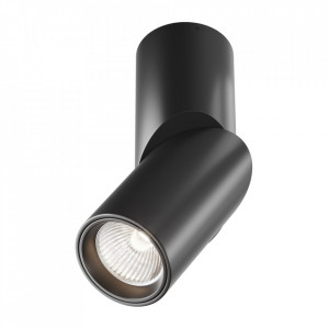 Spot aplicat modern negru rotund Maytoni Dafne