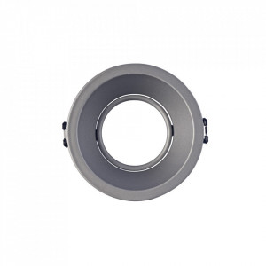 Spot incastrat COMFORT Gri -C0161  Culoare: Gri  Dimensiuni: Diametru 9.6cm, Inaltime 4cm   Material structura: Metal  Becuri:  1 x GU10 - nu este inclus