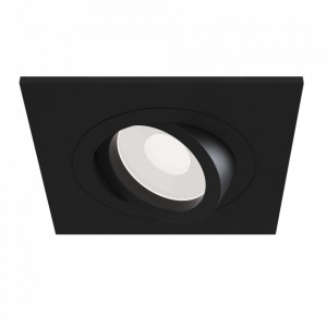 Spot incastrat Maytoni Atom Negru 2-01B