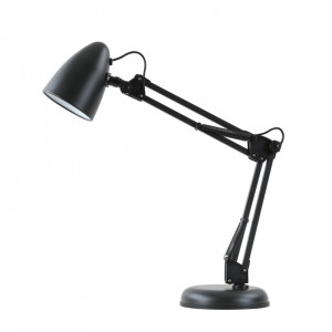 Veioza moderna de birou neagra din metal Italux Notaries