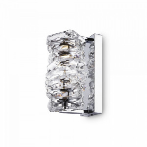 Aplica perete moderna chrome cu sticla si led Maytoni Coil