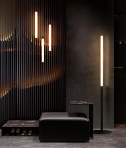 Lampadar Maytoni Ray Negru -L18B3K