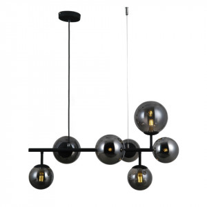 Lustra neagra, Lustra suspendata neagra, Lustra cu pendule, Lustra metal neagra, Lustra metal, Lustra moderna neagra, Lustra living, Lustra living neagra, Lustra moderna, Lustra dormitor, Lustra dormitor neagra, Lustra bucatarie, Lustra din metal, Lustra 