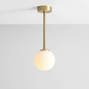 Plafoniera moderna alama minimalista cu glob de sticla Aldex Pinne S