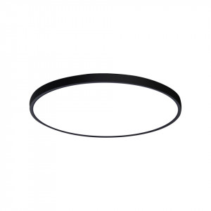 Plafoniera moderna neagra rotunda Italux Alata d40