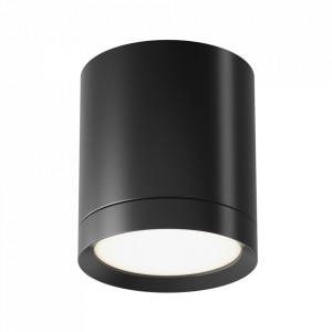 Spot aplicat modern negru rotund Maytoni Hoop 
