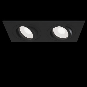 Spot incastrat Maytoni Atom Negru- 02B