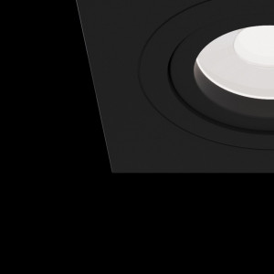 Spot incastrat Maytoni Atom Negru 2-01B