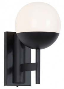 Aplica perete Dallas Maxlight Negru -W0255  Culoare: Negru  Dimensiuni: Lungime 22cm, Latime 14cm Inaltime 26cm  Material structura: Metal  Materail abajur: Sticla  Becuri: 1 x 40W E14 230V - nu este inclus