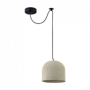 pendul gri, pendul beton, pendul industrial, pendul minimalist, pendul interior, pendul insula, pendul design arhitectural, pendul iluminat