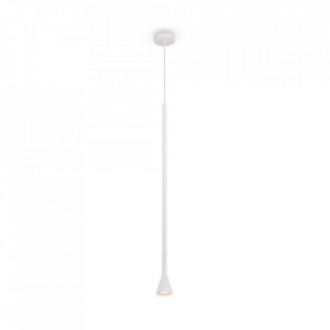 Pendul modern alb liniar din metal Maytoni Arrow