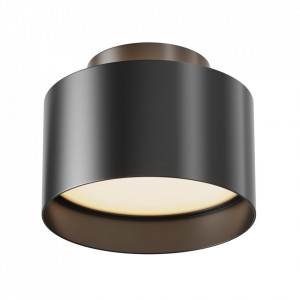 Spot aplicat modern negru rotund Maytoni Planet d12