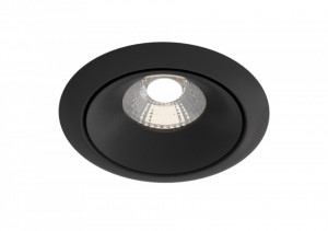 Spot incastrat Maytoni Yin Negru-L12B