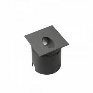Spot incastrat modern pentru scara grafit patrat Mantra Aspen