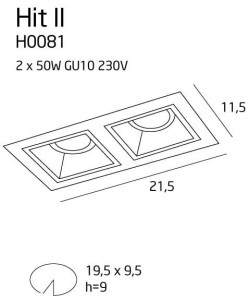 Spot negru, Spot incastrat, Spot metal, Spoturi de interior, Spot living, Spot dormitor, Spot hol, Spot negru modern, Spot incastrat negru, Iluminat scari, Spot iluminat scari