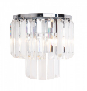 Aplica perete argintie Monaco Maxlight -W0209