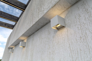 Aplica perete exterior Maytoni Fulton Alb- L6W