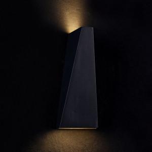 Aplica perete exterior Maytoni Times Square Negru- L6B