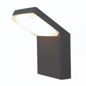 Aplica perete exterior moderna grafit cu led Mantra Alpine