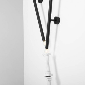 Aplica neagra, Aplica perete, Aplica dormitor neagra, Aplica perete lampa, Lampa de perete, Aplica dormitor, Iluminat interior, Aplica perete moderna, Aplica living, Aplica moderna dormitor, Aplica dormitor moderna, Aplica de perete living, Aplica de pere
