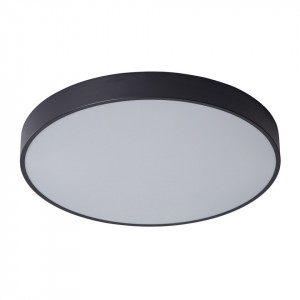 Plafoniera moderna neagra rotunda Italux Orbital d60 3000k