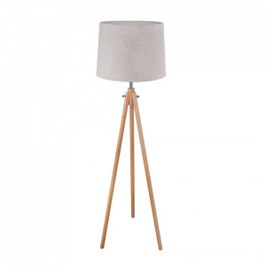 Lampadar Maytoni Calvin Alb-Lemn - 01-BR