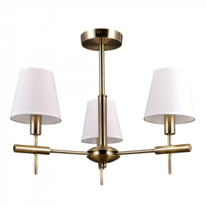 Lustra moderna aurie din metal cu 3 brate Italux Balter