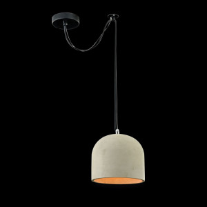 pendul gri, pendul beton, pendul industrial, pendul minimalist, pendul interior, pendul insula, pendul design arhitectural, pendul iluminat