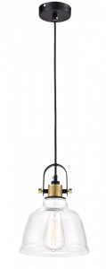 Pendul Maytoni Irving Negru Transparent -11-W