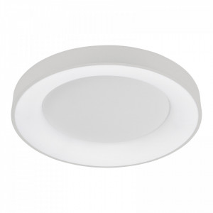 Plafoniera moderna alba rotunda cu led Italux Giulia d60 3000k