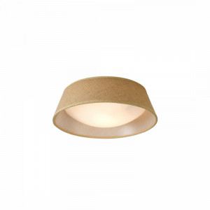 Plafoniera rustica maro din metal Mantra Sabina S