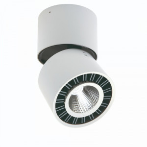 Spot aplicat modern alb cu led 3000k Mantra Columbretes