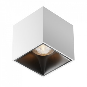 Spot aplicat modern alb dreptungiular Maytoni Alfa Led 3000k