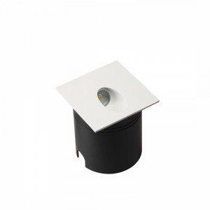Spot incastrat modern pentru scara alb patrat Mantra Aspen
