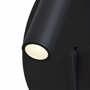 Aplica perete Maytoni Ios176 Negru- 6W-B