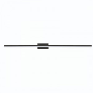 Aplica perete moderna neagra liniara minimalista Mantra Morne S
