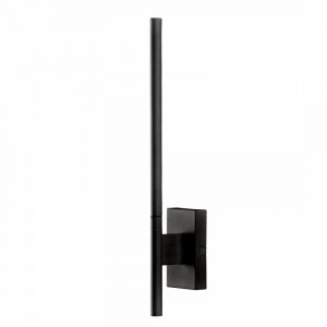 Aplica perete moderna neagra minimalista liniara Mantra Torch