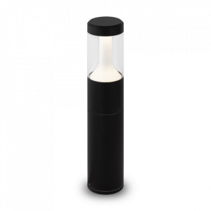 Lampa exterior moderna neagra pentru podea Maytoni Koln S