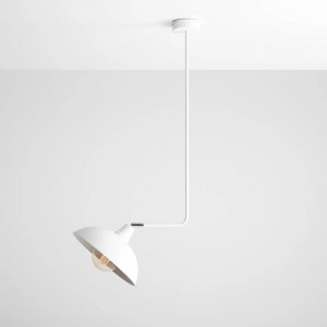 Lustra moderna alba din metal Aldex Espace S