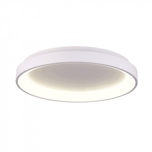 Plafoniera moderna alba rotunda din metal Italux Vico d78