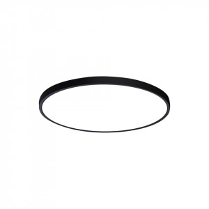 Plafoniera moderna neagra rotunda Italux Alata d30